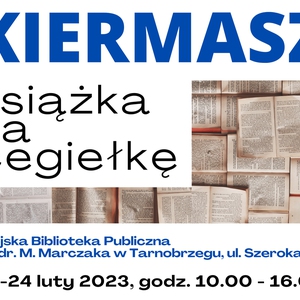 Kiermasz: "Książka za cegiełkę"