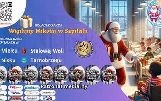 Wigilijny Mikołaj w Szpitalu