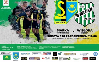 Siarka Tarnobrzeg - Wisłoka Dębica - 14. kolejka 3 ligi grupy 4