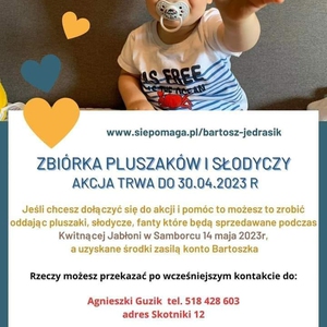 Zbiórka zabawek dla Bartoszka