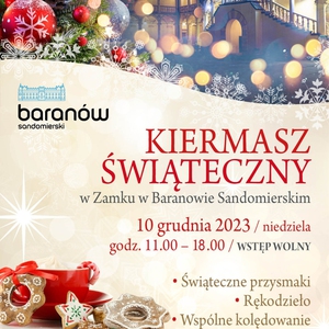 Kiermasz Świąteczny w Zamku w Baranowie