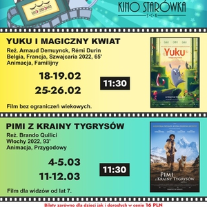 KINO STARÓWKA – PORANKI MŁODEGO WIDZA