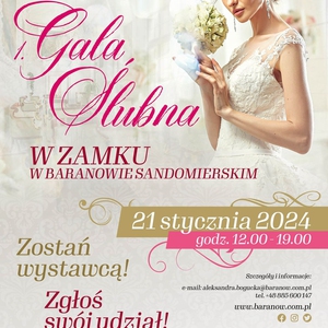 Gala Ślubna w Zamku w Baranowie Sandomierskim