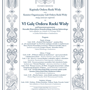 VI Gala Orderu Rzeki Wisły
