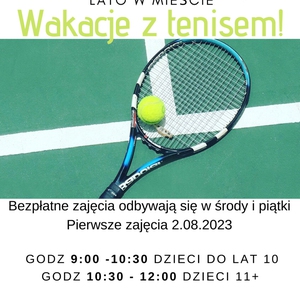 Wakacje z tenisem!