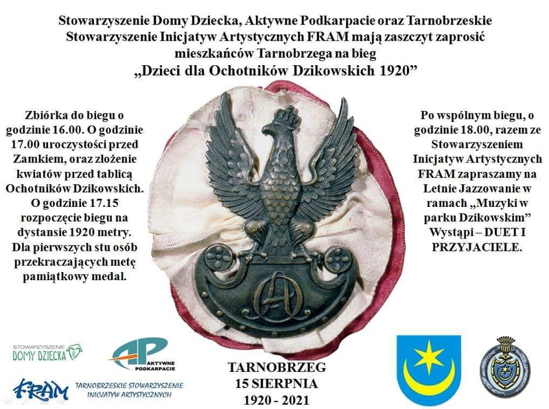 W 101 rocznicę wymarszu ochotników z Dzikowa na Bitwę Warszawską