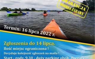 Kajakowy spływ Wisłą