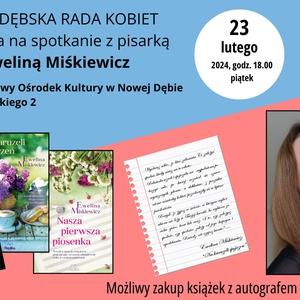 SPOTKANIE Z PISARKĄ Eweliną Miśkiewicz