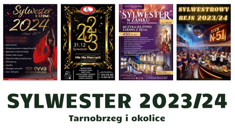 Gdzie na Sylwestra 2023 w Tarnobrzegu i okolicy?