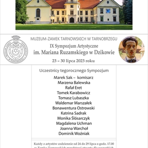 IX Sympozjum Artystyczne im. Mariana Ruzamskiego