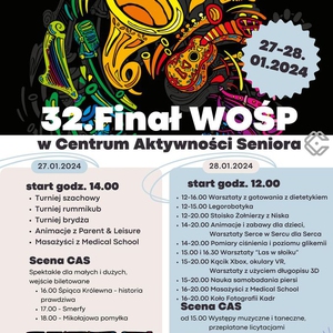 32. Finał WOŚP w Centrum Aktywności Seniora
