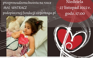 Koncert dobroczynny dla Mai