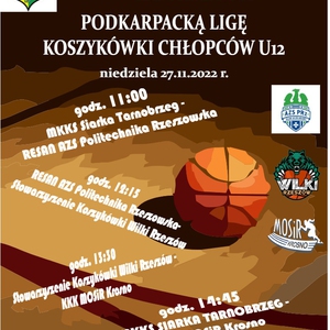 Podkarpacka liga koszykówki chłopców (U-12)