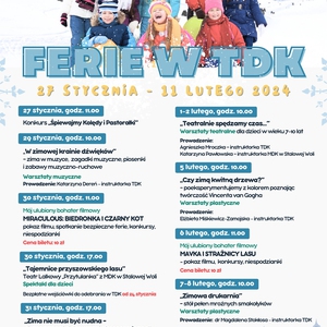 Ferie w TDKu - Program