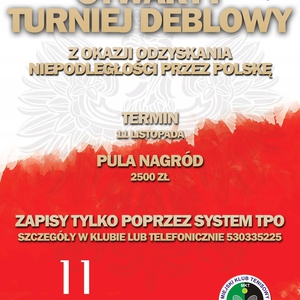 Turniej Deblowy z Okazji Odzyskania Niepodległości przez Polskę