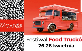 Festiwal Food Trucków przed Galerią Navigator