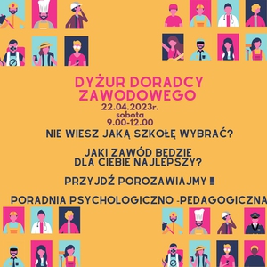 Dyżur doradcy zawodowego dla uczniów