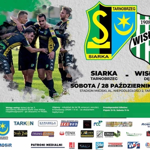 Siarka Tarnobrzeg - Wisłoka Dębica - 14. kolejka 3 ligi grupy 4