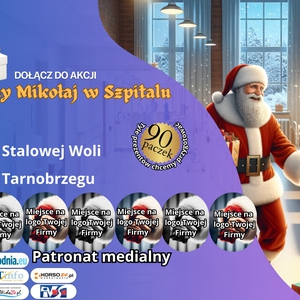 Wigilijny Mikołaj w Szpitalu
