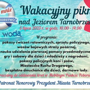 Wakacyjny Piknik nad Jeziorem Tarnobrzeskim