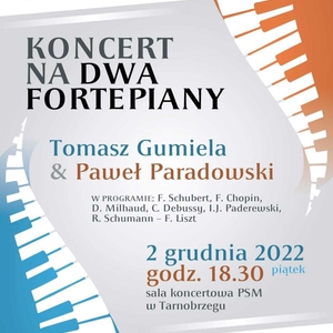 Koncert na dwa fortepiany i zbiórka na Tarnobrzeski Dom Dziecka