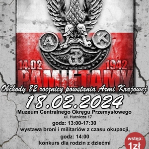 Obchody 82. rocznicy powstania Armii Krajowej w Muzeum COP