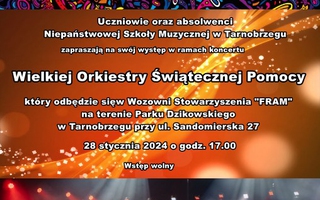 32 Finał Wielkiej Orkiestry Świątecznej Pomocy w Tarnobrzegu
