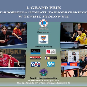 1. Grand Prix Tarnobrzega i Powiatu Tarnobrzeskiego w Tenisie Stołowym