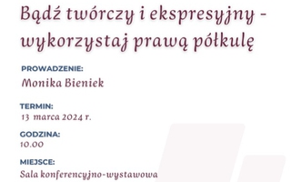 Bądź twórczy i ekspresyjny -warsztaty dla nauczycieli