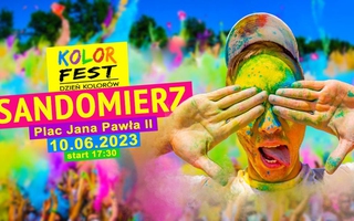 Kolor Fest Sandomierz - Dzień Kolorów Holi w Sandomierzu !