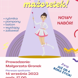 Mażoretki – nowy nabór!