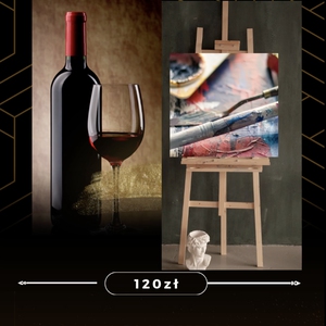 Andrzejkowe Kobiety - Wino - Obraz