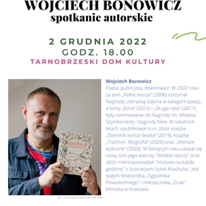 Spotkanie autorskie z Wojciechem Bonowiczem