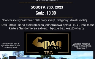 Otwarcie nowoczesnej dwupoziomowej Siłowni PAQERNIATbg