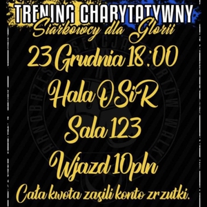 Świąteczno-charytatywny trening dla Glorii