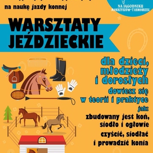 Warsztaty jeździeckie dla dzieci i dorosłych