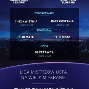 Finał Ligi Mistrzów UEFA na wielkim ekranie