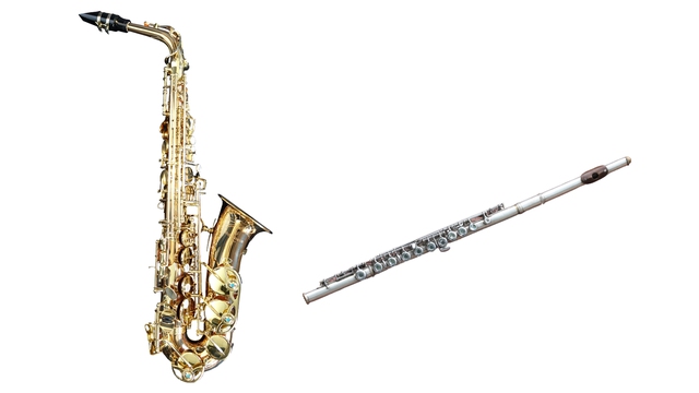 Nauka gry na saksofonie i flecie poprzecznym