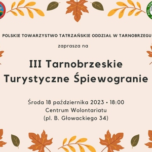 III Tarnobrzeskie Turystyczne Śpiewogranie