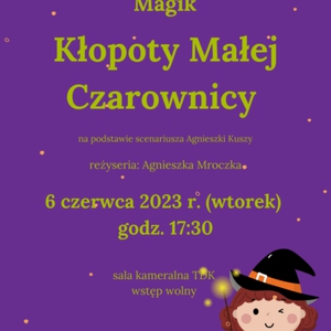Spektakl warsztatowy „Kłopoty Małej Czarownicy”