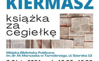 Kiermasz Książka za cegiełkę