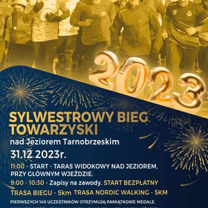 Sylwestrowy Bieg nad jeziorem