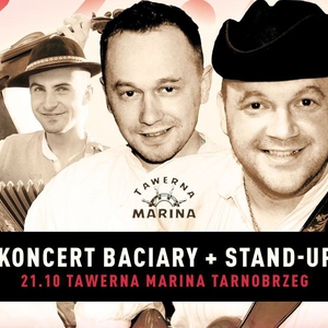 Stand up Macieja Ambickiego oraz Koncert w wykonaniu zespołu Baciary