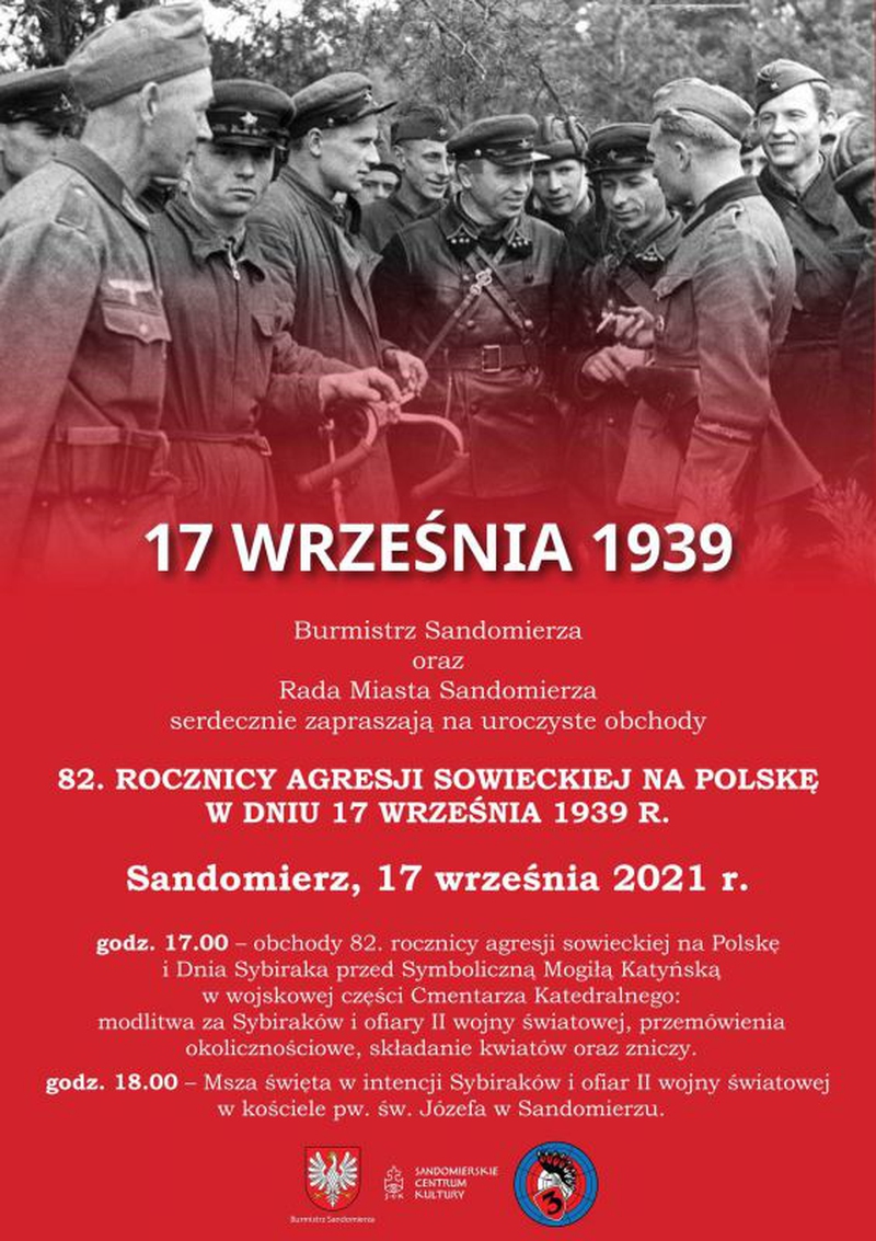 82. rocznica agresji sowieckiej na Polskę w dniu 17 września 1939 r.