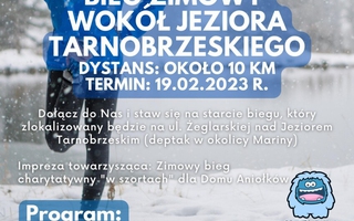 XI Rekreacyjny Bieg Zimowy wokół Jeziora Tarnobrzeskiego