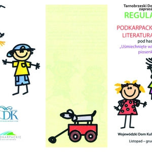 „Uśmiechnięte wiersze i wesołe piosenki…” PODKARPACKI KONKURS LITERATURA I DZIECI