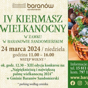 IV Kiermasz Wielkanocny w Baranowie Sandomierskim