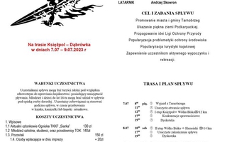 Spływ rzeką Tanew