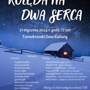 „Kolęda na dwa serca” – koncert w TDK