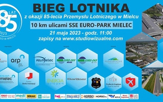 BIEG LOTNIKA z okazji 85-lecia Przemysłu Lotniczego | Mielec